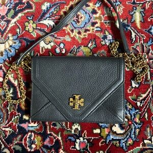 Tory Burch Black Leather Crossbody Bag